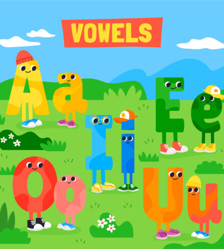 the vowels
